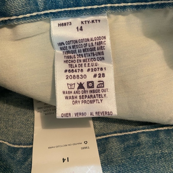 🩳NWT TOMMY HILFIGER Carpenter Jean Shorts🩳 - Picture 3 of 9